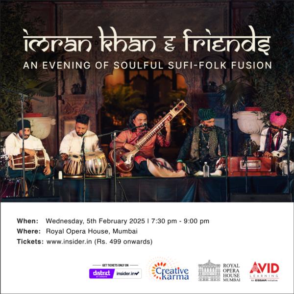 Imran Khan & Friends: An evening of Soulful Sufi-Folk Fusion