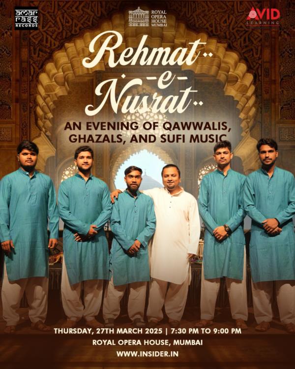 Rehmat-e-Nusrat: An Evening of Qawwalis, Ghazals, and Sufi Music