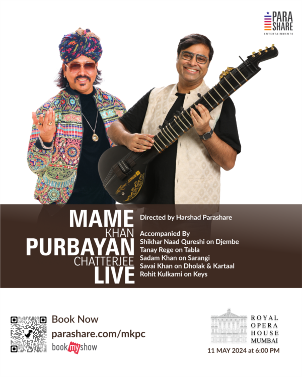 Mame Khan & Purbayan Chatterjee Live