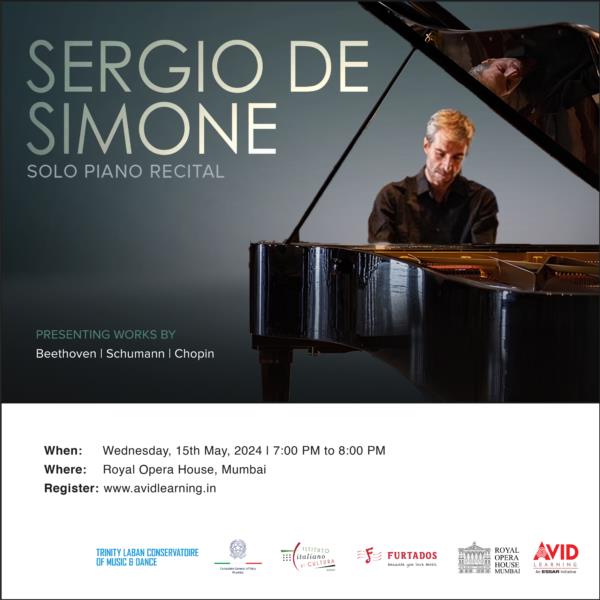 Sergio De Simone - A Solo Piano Recital
